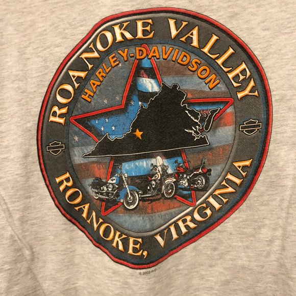 HarleyDavidson Shirts Roanoke Valley Harley Davidson 2xl Poshmark